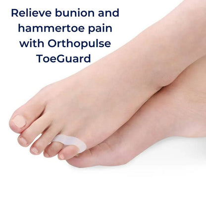 ToeGuard Orthopedic Toe Spacers | Bunionette Corrector - Little Toe Straightener - for Hallux Valgus - Hammertoe and Toe Alignment Skanto