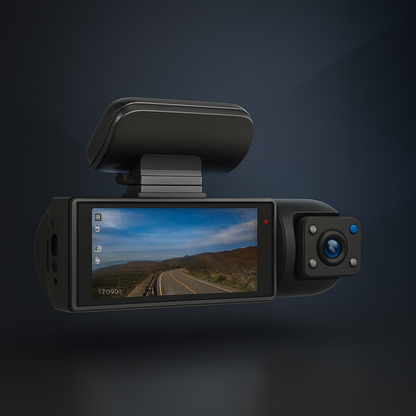 BowLift | Dash Cam Dual Camera 1080p Night Vision Wide Angle Car DVR