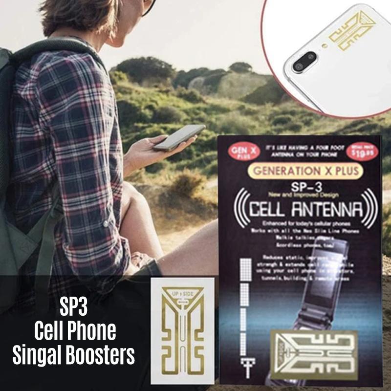 Signal booster for mobile phones