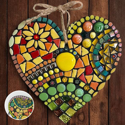 Skanto | Large Garden Mosaic Heart Decoration