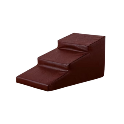 Soft foam stairs for small and older dogs – ramp next to the bed
