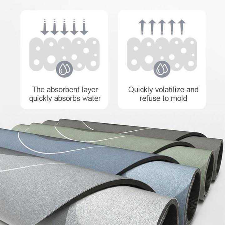 BowLift | Super absorbent floor mat for home, bathroom, soft, quick-drying mat