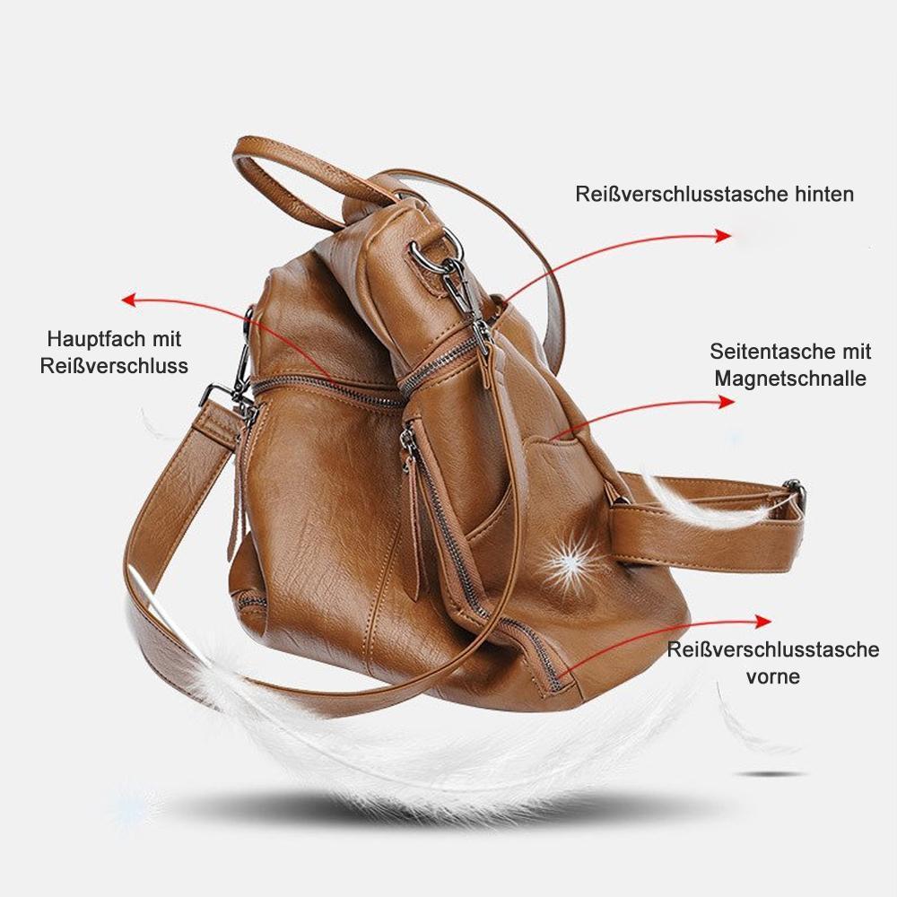 Skanto | Large Capacity Backpack - Full Leather