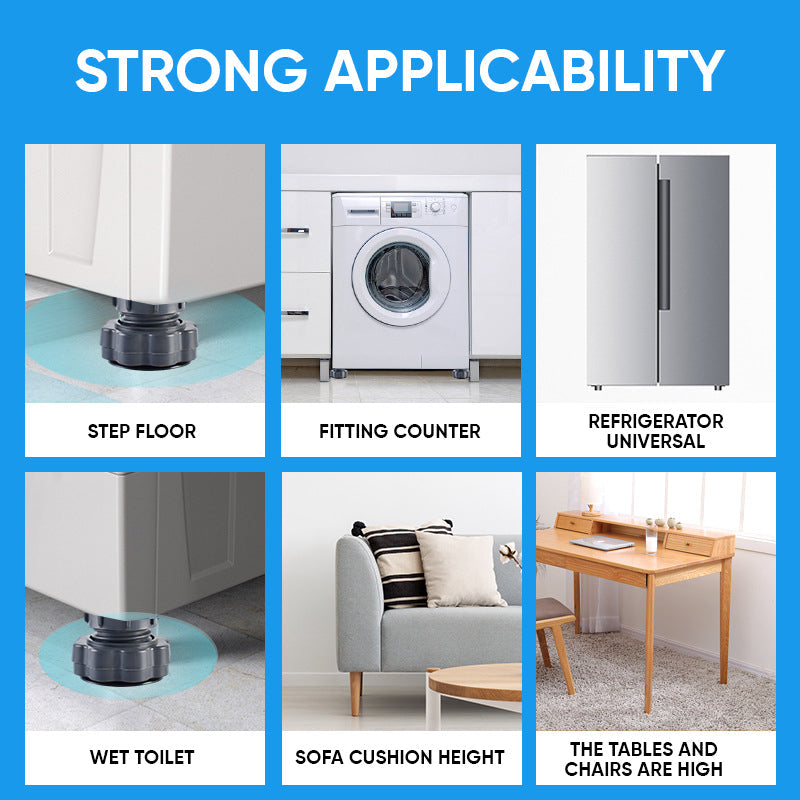 Skanto | Pcs Adjustable Height Washing Machine Support