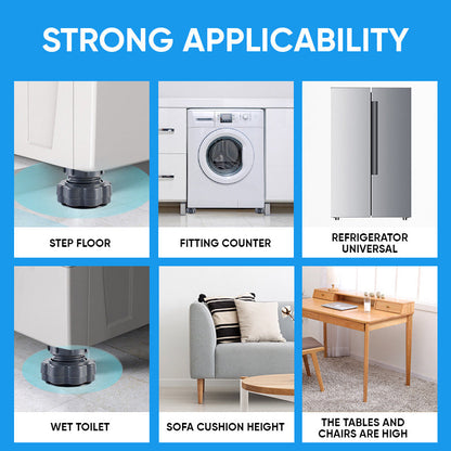 Skanto | Pcs Adjustable Height Washing Machine Support