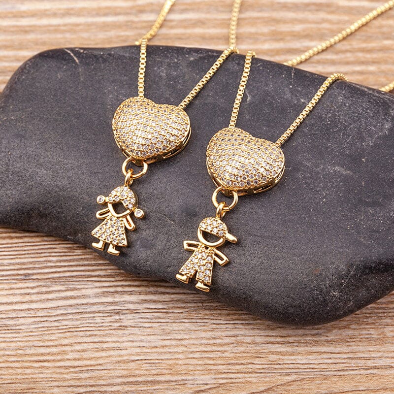 BowLift | Love and my kids - Mother's Love Necklace
