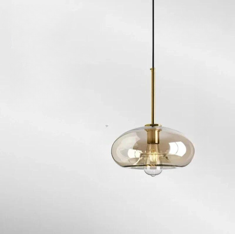Karnz | NordicGlow – Elegant Scandinavian Glass Pendant Light