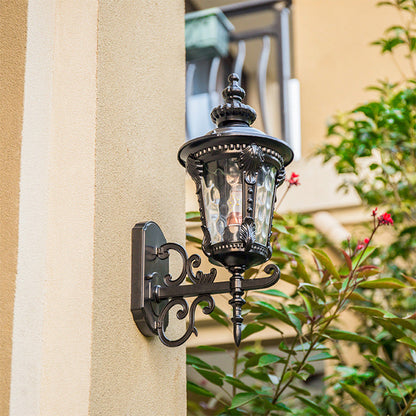 BowLift | Outdoor Vintage Glass Wall Lantern Light
