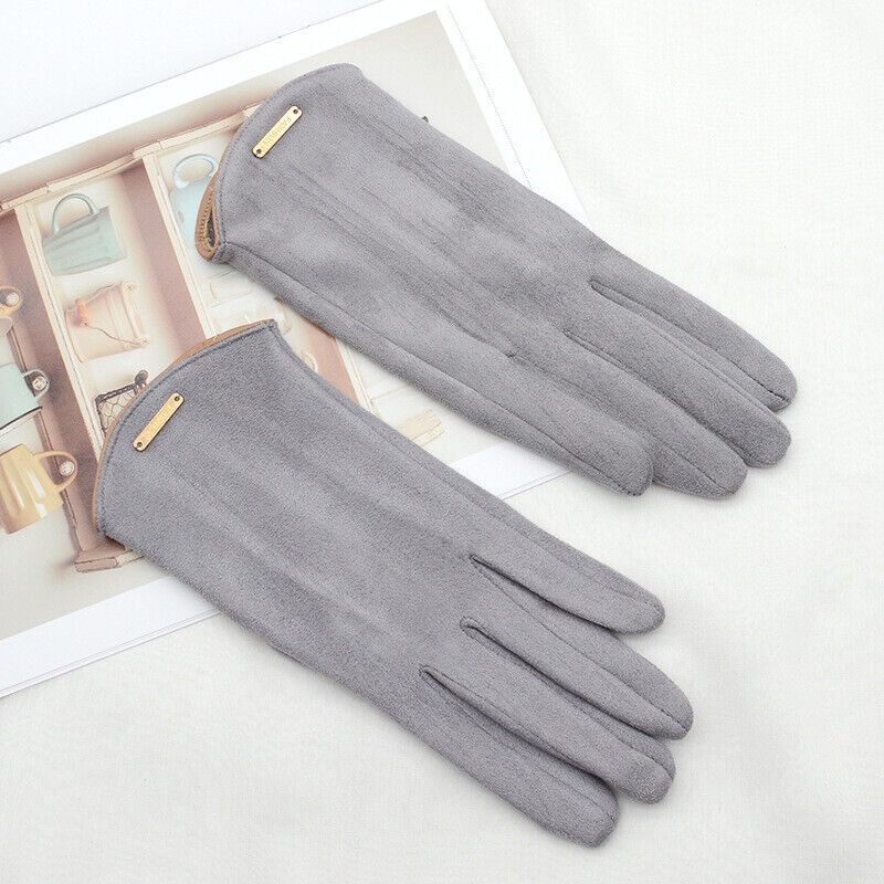 Classic Suede Women's Gloves - SuaveTouch