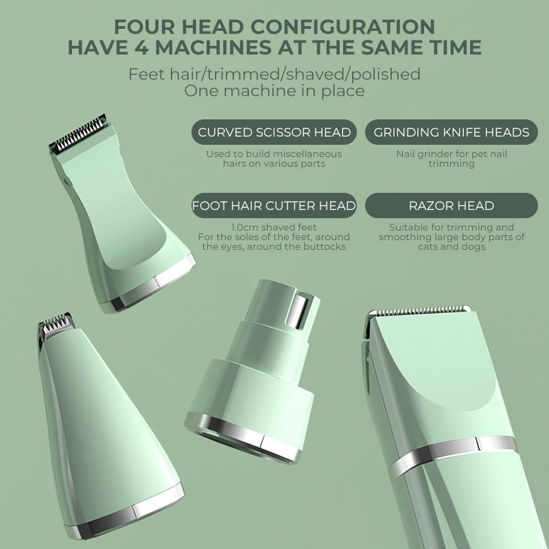 Skanto | 4-in-1 Pet Grooming Clipper