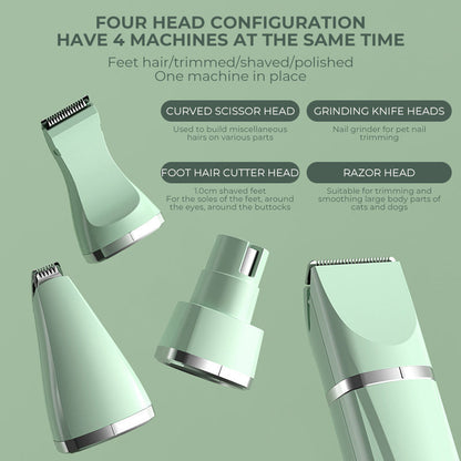 Skanto | 4-in-1 Pet Grooming Clipper