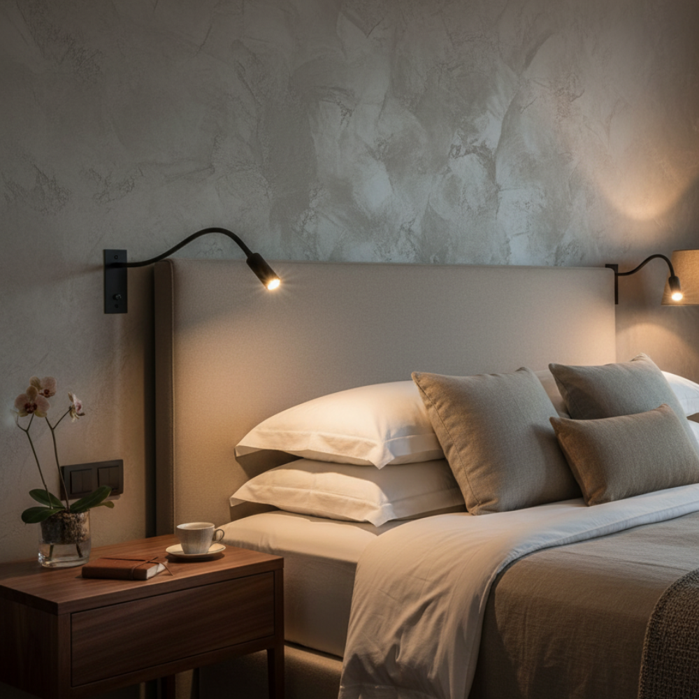 Adjustable Metal Reading Wall Sconce
