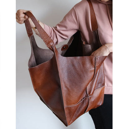 BowLift | Oversized Weekend Leather Handbags