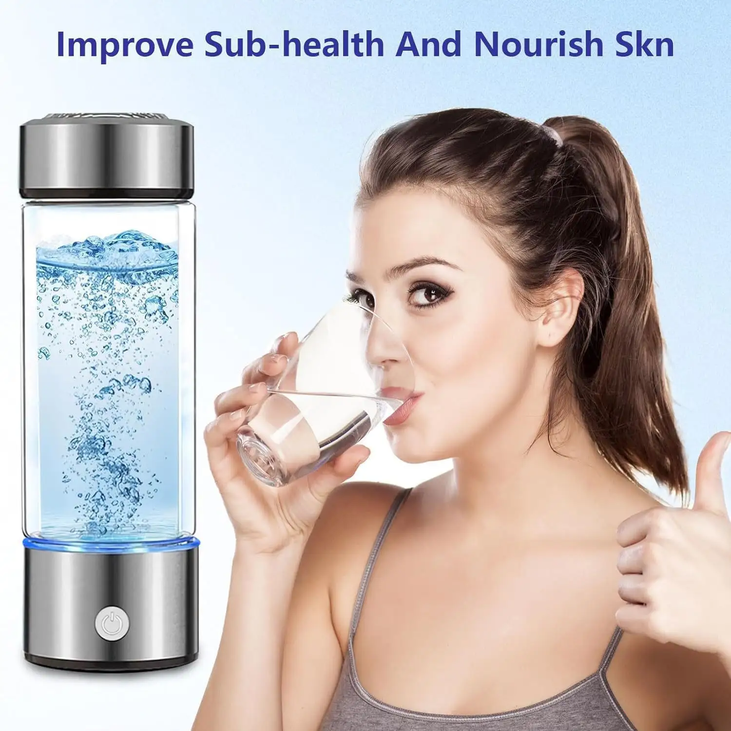 BowLift | Aquyn Hydroclear Hydrogen Water Bottle – Premium Hydrogen-Rich Water Bottle for Daily Health
