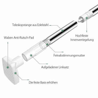 BowLift | Telescopic Clothing Rod made of Stainless Steel