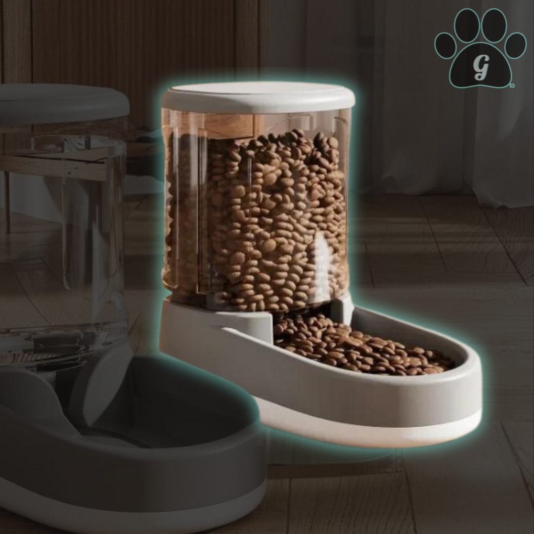 PET 3.8L Automatic Gravity Pet Food Dispenser or Water Dispenser