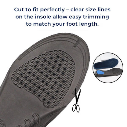OrthoAlign Pronation Support | Inserts for Foot Alignment and Arch Relief - Orthopedic Shoe Inserts for Overpronation Correction Bowlift