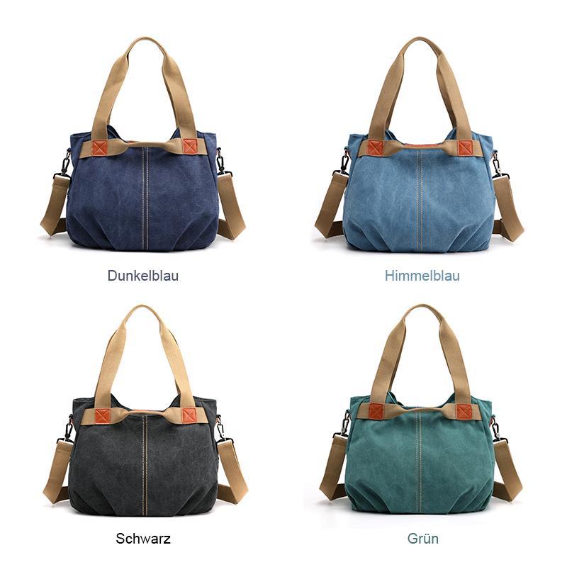 Canvas Shoulder Bag with Large Capacity | Karnz