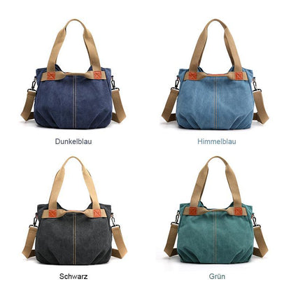 Canvas Shoulder Bag with Large Capacity | Karnz