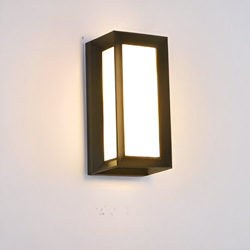 Waterproof outdoor LED wall lamp with motion sensor