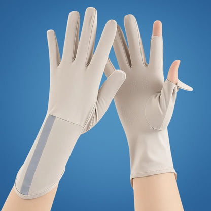 Breathable Cooling Fabric – Open Finger Touchscreen – Lightweight Comfort – Outdoor Driving & Cycling Bowlift