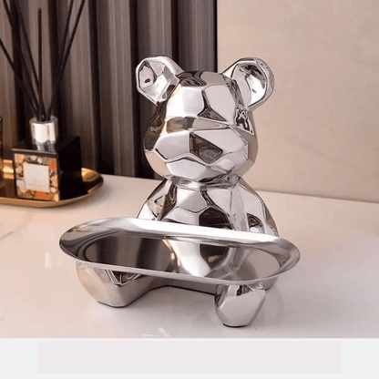 Skanto | Geometric Bear for Stylish Organization and Storage