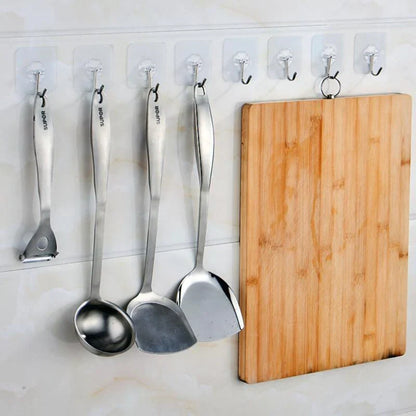 Seamless Adhesive Hooks (10/20/30 Pieces)