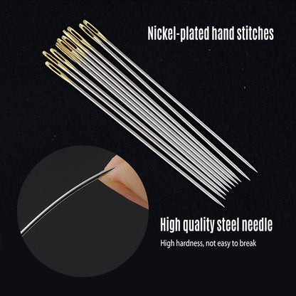 Self-threading needles