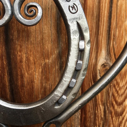 Wind Chime – LuckLove – Recycled Horseshoes – Handmade Pendant