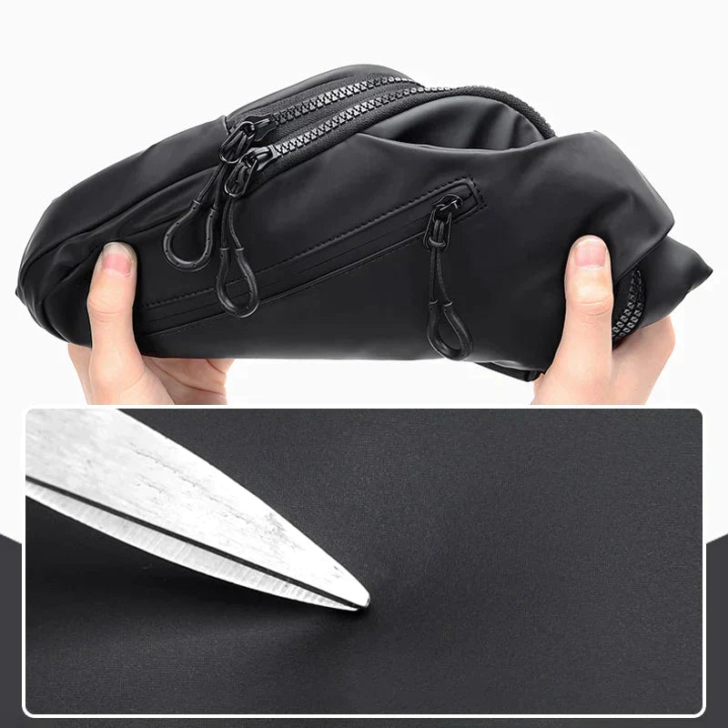 UrbanShield Waterproof Shoulder Bag with Anti-Theft Design | Karnz