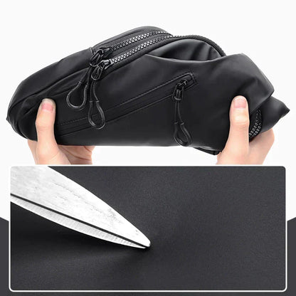 UrbanShield Waterproof Shoulder Bag with Anti-Theft Design | Karnz