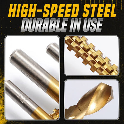 BowLift | Titanium-coated high-speed steel bits with tags (6 pcs.)