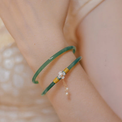 BowLift | Fine Jade Bangle Bracelets