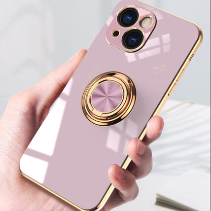 BowLift | Plated Case with Ring For iPhone