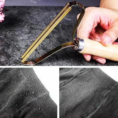 Portable lint shaver