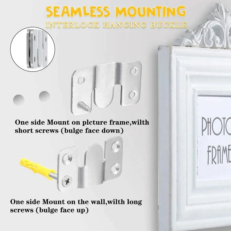 BowLift | Stainless Steel Interlock Hanging Buckle