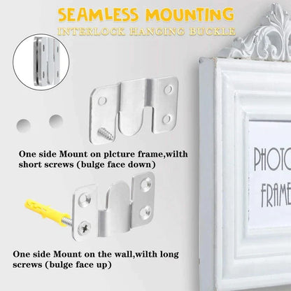 BowLift | Stainless Steel Interlock Hanging Buckle