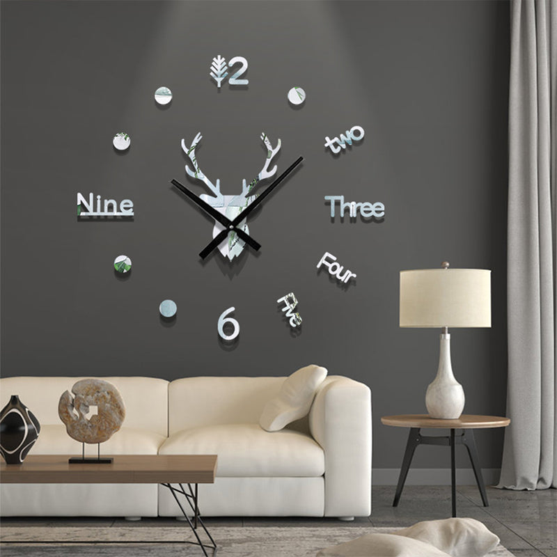 3D Creative Acrylic Hanging Clock | Bowlift