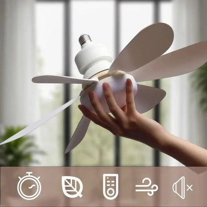 Ceiling Fan LED with Remote and Dimmable Light | Skanto