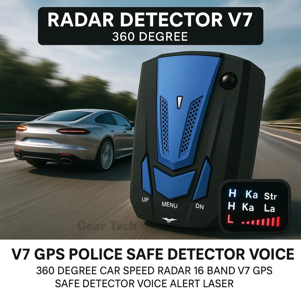 BowLift | Radar Detector UK – Flash Speed Camera Detector with Precision Long-Range Detection for Safe Driving