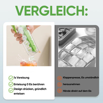 Ice cube tray for pressing | Karnz