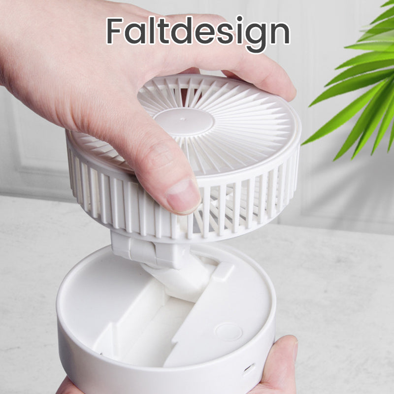 BowLift | Height-adjustable, rechargeable telescopic stand fan