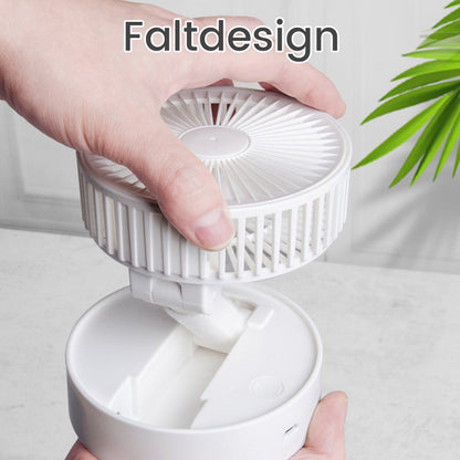 BowLift | Height-adjustable, rechargeable telescopic stand fan