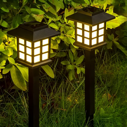 BowLift | Luxury Outdoor Lamp Black Solar Powered