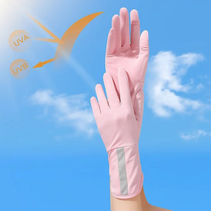 Breathable Cooling Fabric – Open Finger Touchscreen – Lightweight Comfort – Outdoor Driving & Cycling Bowlift