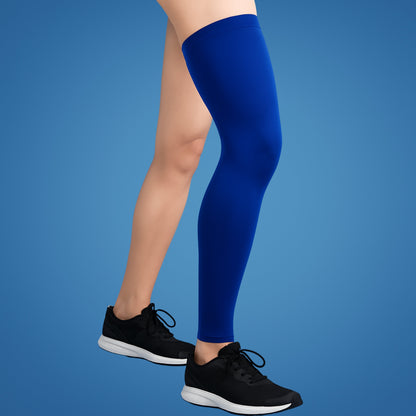 FlexiRelief | Full Leg Compression Sleeve – Knee Support – Graduated Pressure – Pain Relief – Recovery – Swelling Reduction Bowlift