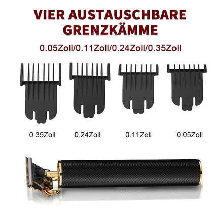 Skanto | Vintage Oil Head Gradient Engraving Electric Hair Clipper