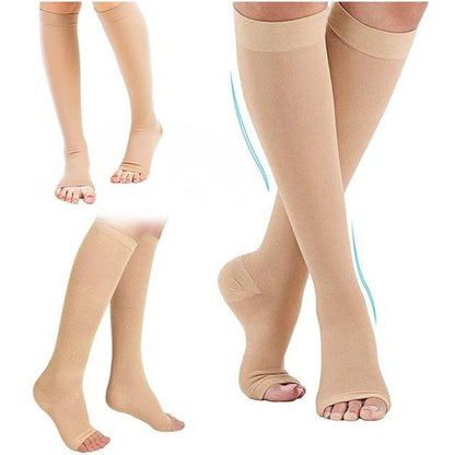 CircuFlex Orthopedic Comfort Compression Stockings | for Improved Blood Circulation - Pain Relief - Reduced Swelling - Varicose Vein Management Bowlift