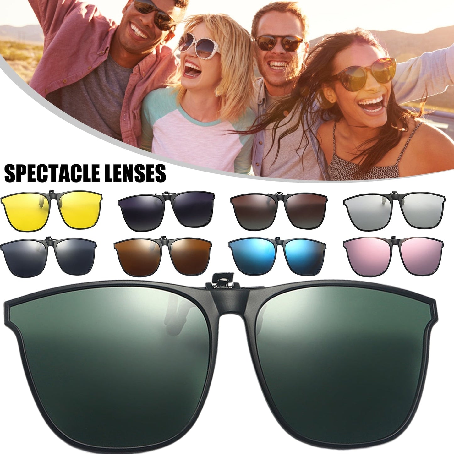 Skanto | Clip-On Sunglasses