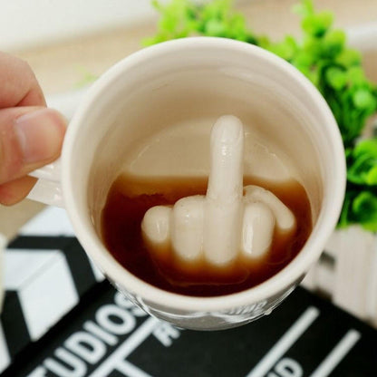 Skanto | Ceramic Middle Finger Mug